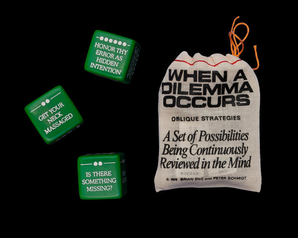 【新品未使用】Oblique strategies ObliqueDice_Bags2_26000296-