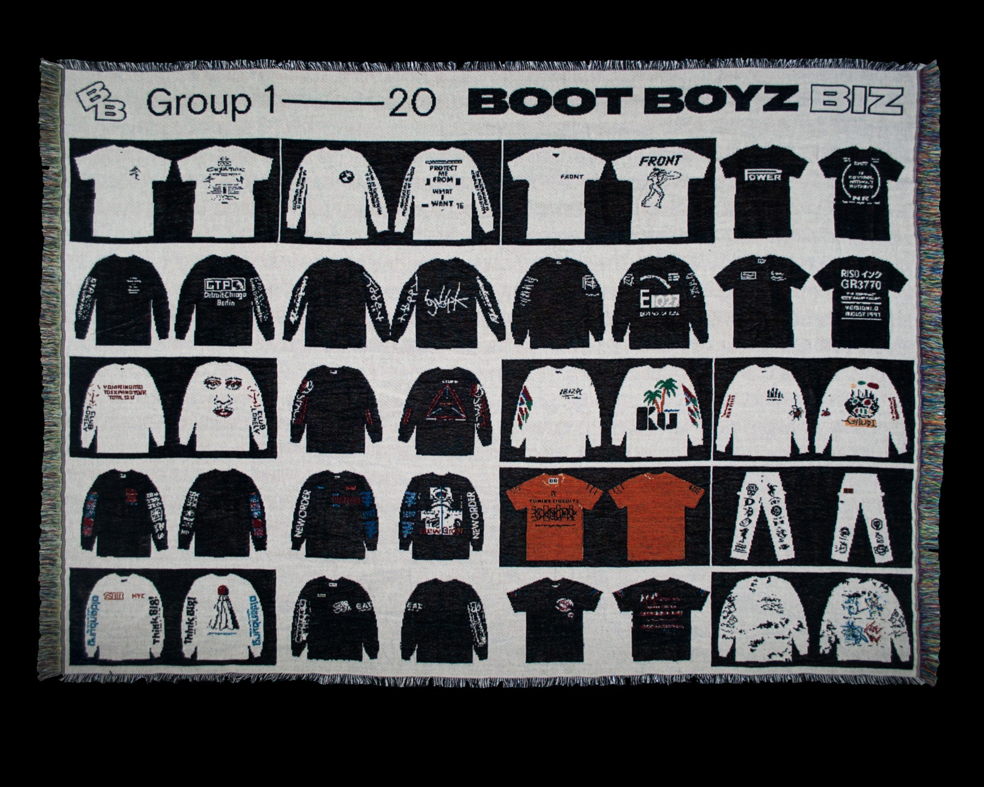 Boot Boyz BIz ブランケットファッション